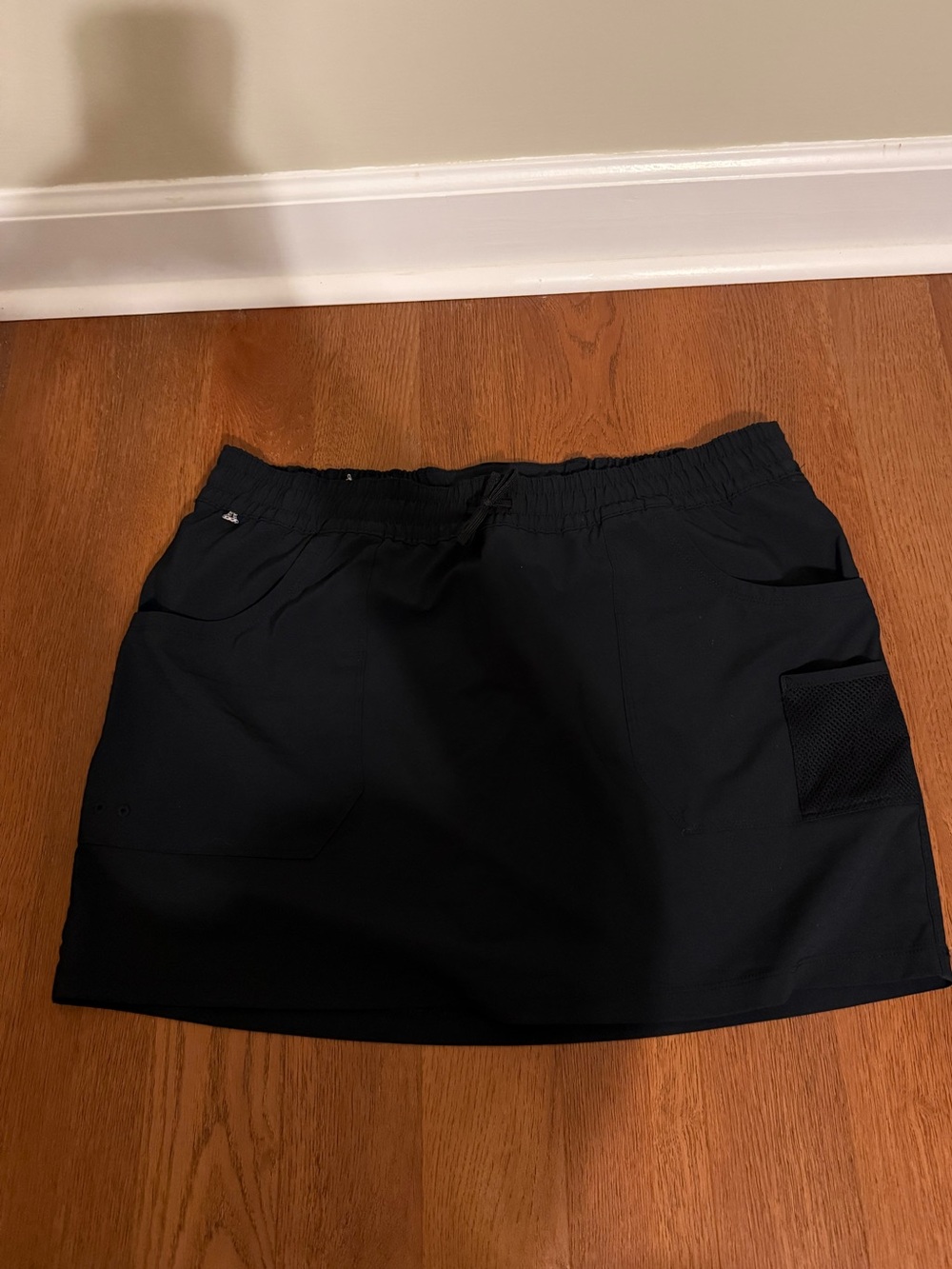 Columbia PFG Tidal Skort Black Athletic Hiking Golf Skirt Built In Shorts Size L